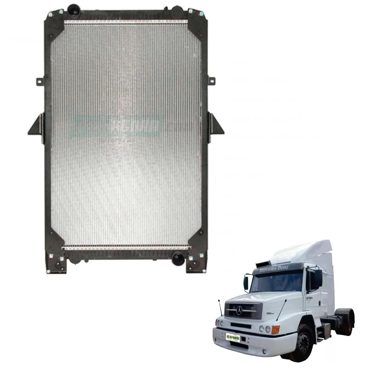 RADIADOR DE AGUA MB 1634 1938 2638 (6955000001)