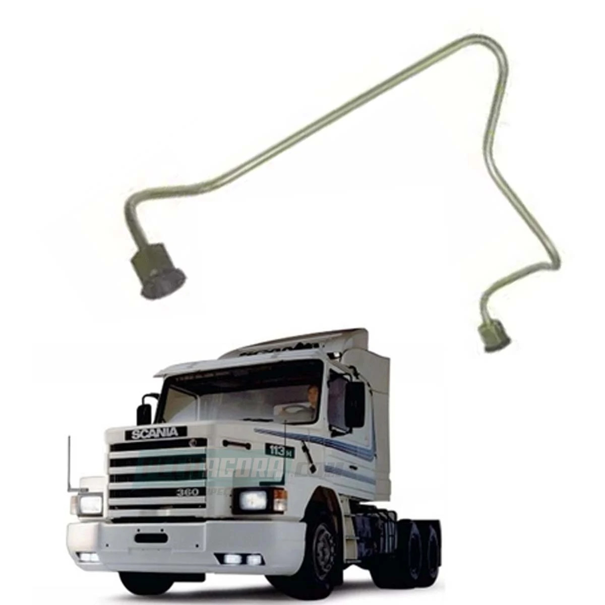 CANO INJETOR PARA MOTOR DIESEL CILINDRO 1 PARA SCANIA DSC11 113 (365485)