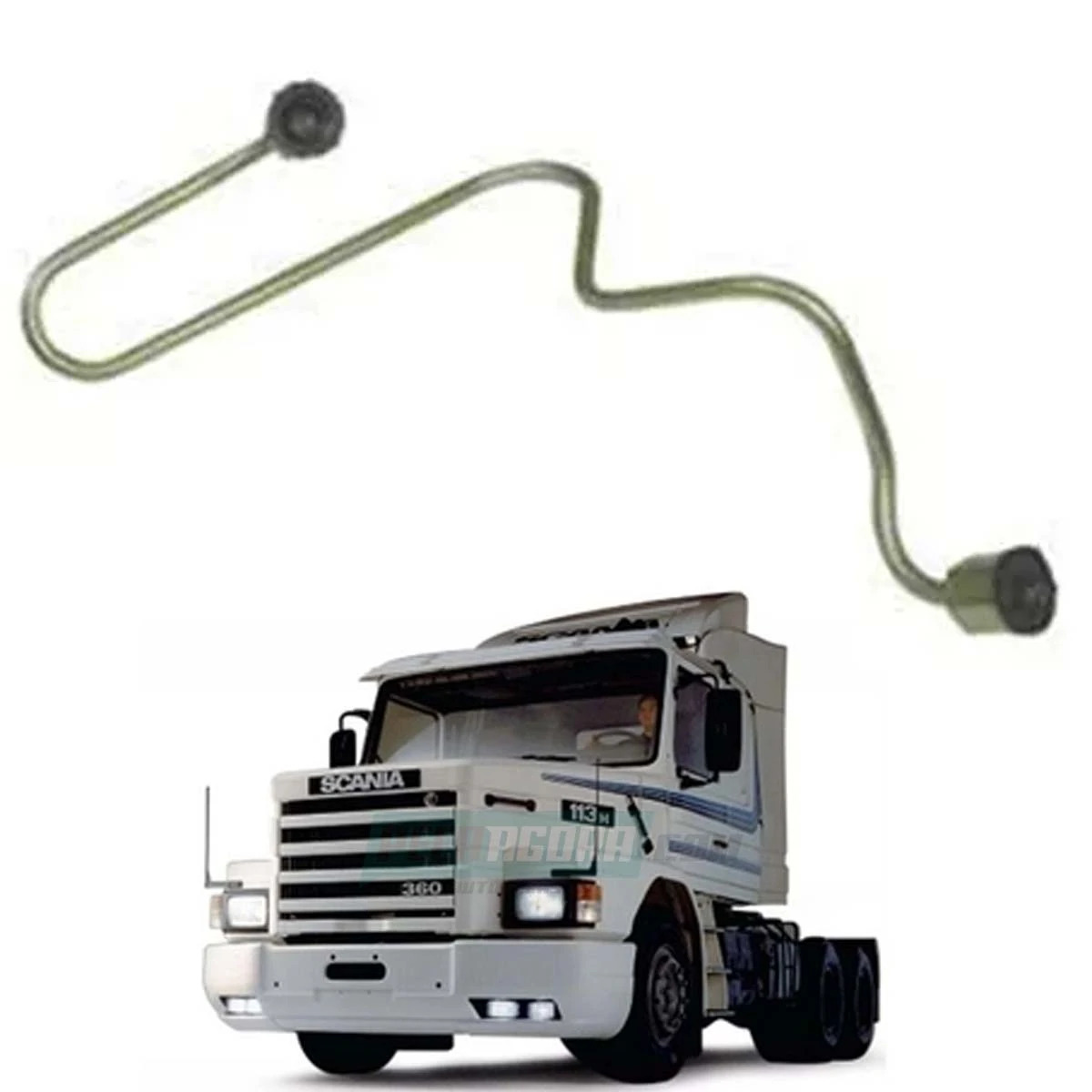 CANO INJETOR PARA MOTOR DIESEL CILINDRO 2 PARA SCANIA DSC11 113 (365486)