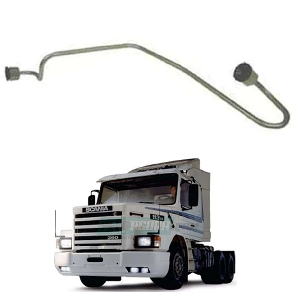 CANO INJETOR PARA MOTOR DIESEL CILINDRO 4 PARA SCANIA 113 K113 (365489)