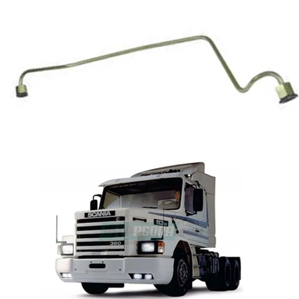 CANO INJETOR PARA MOTOR DIESEL CILINDRO 5 PARA SCANIA DSC11 113 (365490)