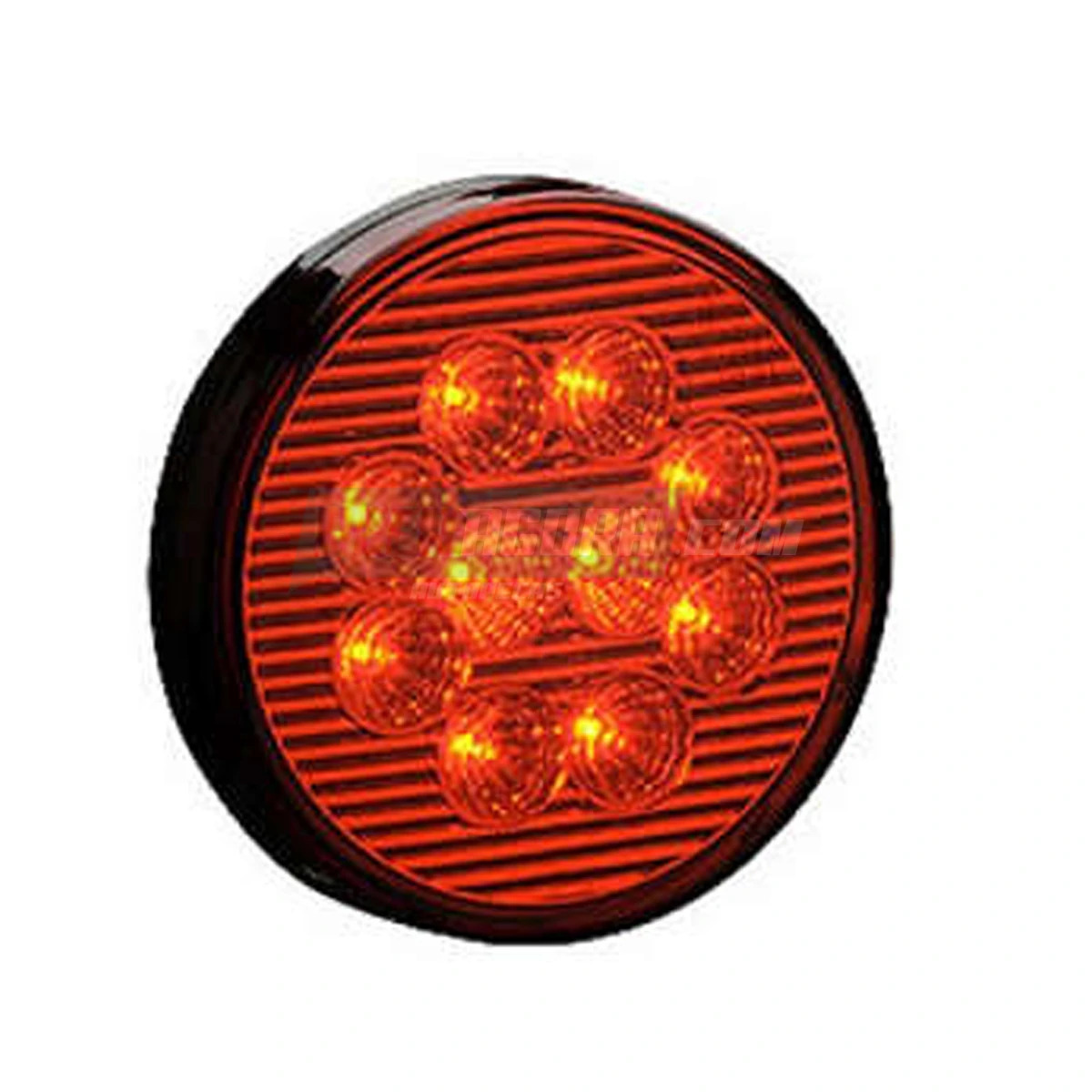 LANTERNA TRASEIRA RANDON COM 10 LEDS 12V AMARELA 125MM 2070.12 (428843)