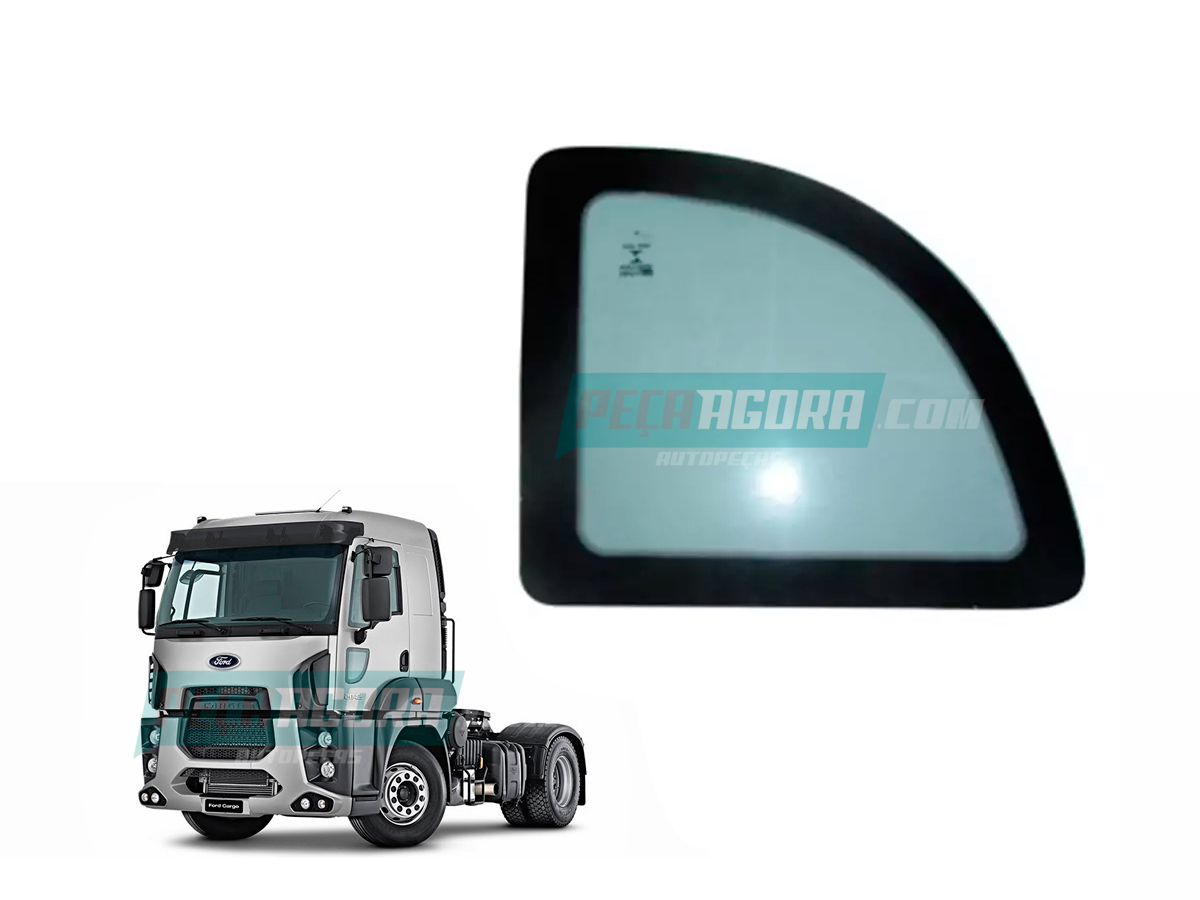 VIDRO VIGIA FIXO PORTA LD DIREITO FORD NOVO CARGO 1317 4X2 1517 4X2 1717 4X2 172