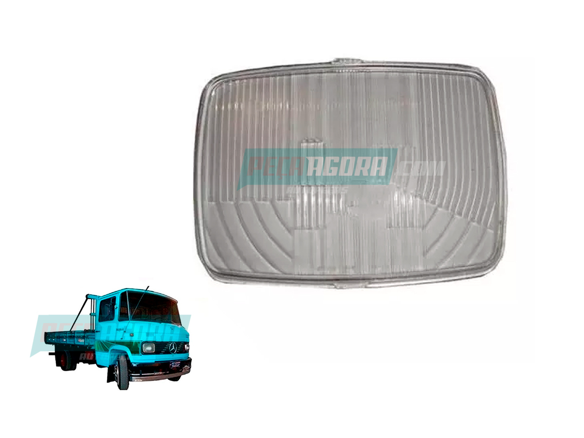 LENTE FAROL MERCEDES BENZ 608 DIREITO NINO (417062)