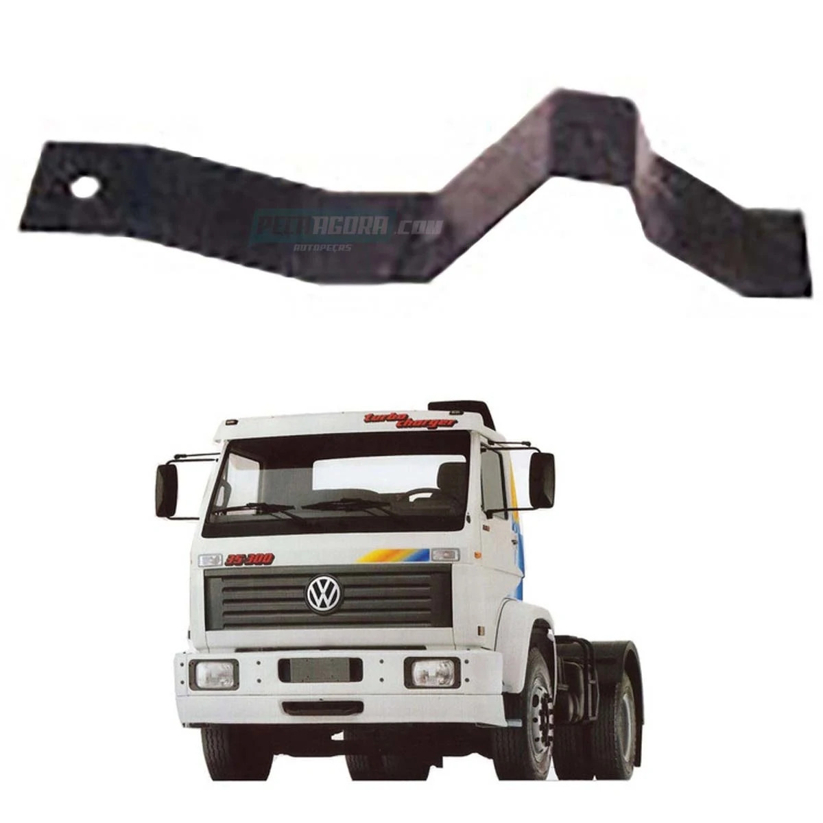 SUPORTE CENTRAL PROTETOR PARABRISA VW 14200 16220 14220 16200 16300 35300 (TAF87