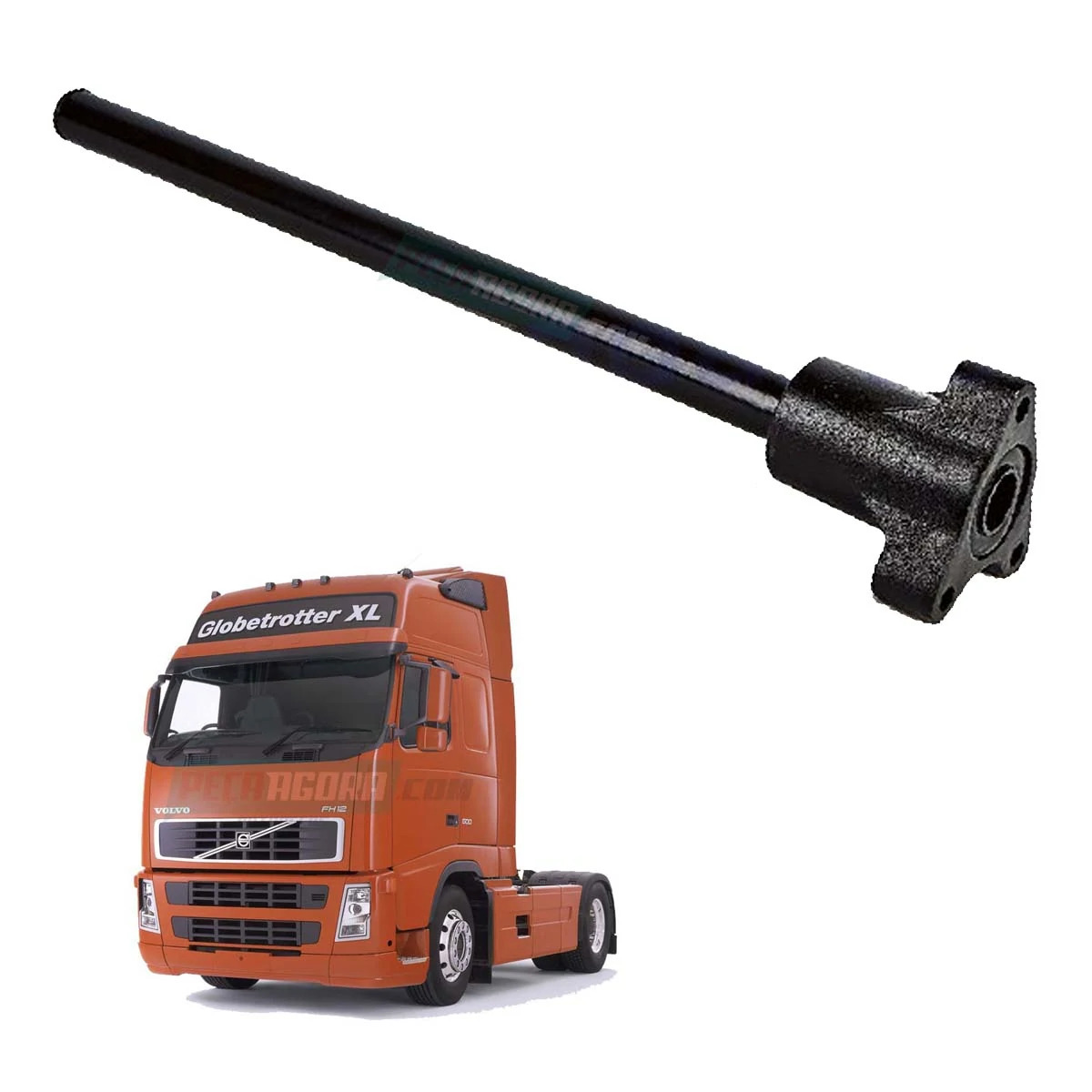 SUPORTE PARALAMA TRASEIRO VOLVO FH NH FM VM (3162274)