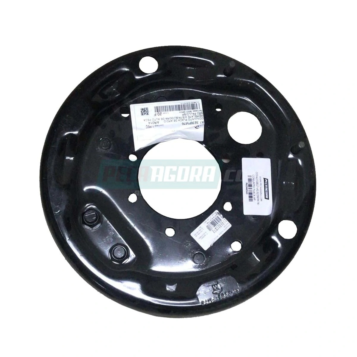 CONJUNTO PLACA APOIO TRASEIRA DIR MB OF814 LO912 (0004200817-A13236FM76-)