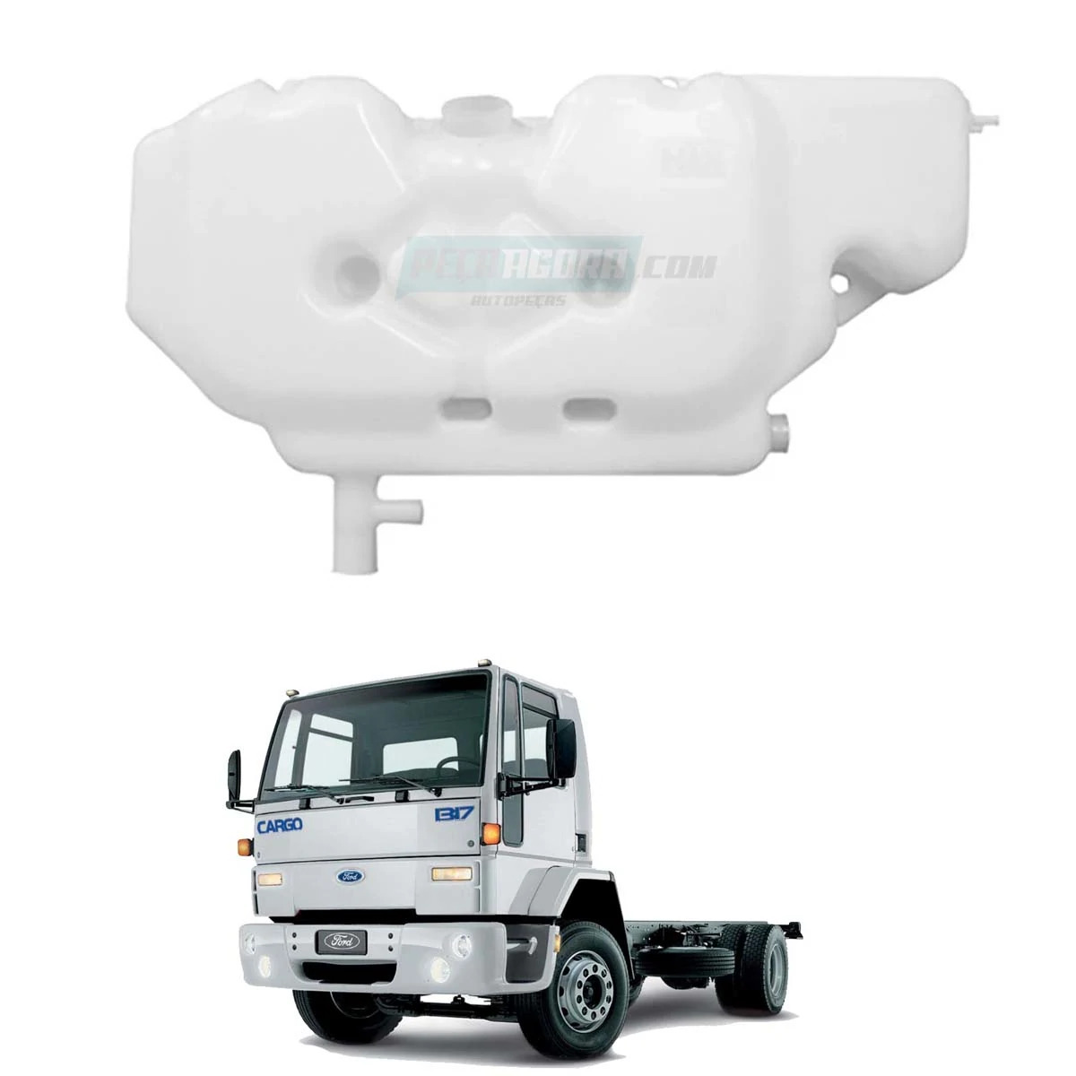 RESERVATORIO RADIADOR AGUA FORD CARGO 815E 814 915 815S 712E 1317E 1517E 1717E 1