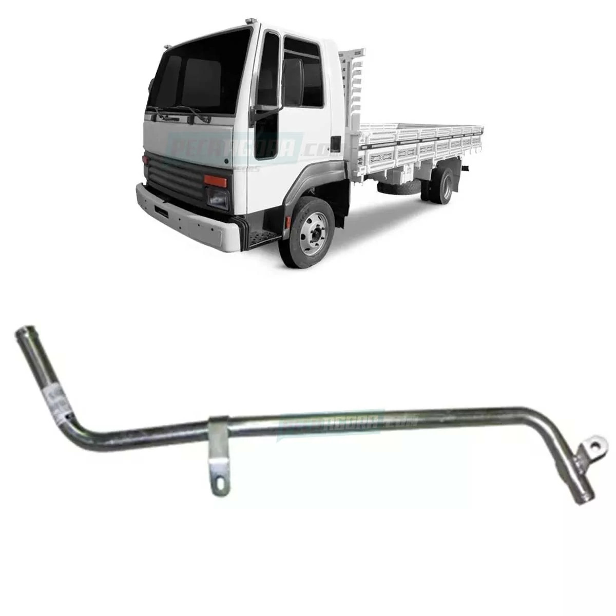 TUBO ENTRADA RESERVATORIO RADIADOR FORD CARGO 814 815 DE 1996 A 2001 (96HU8C155B