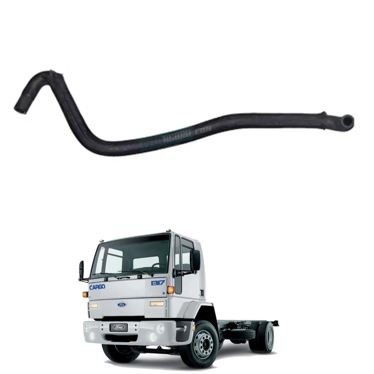 MANGUEIRA SAIDA AQUECEDOR AR FORD 1317 4X2 2011 A 2012 1319 4X2 2012 DIANTE 1517