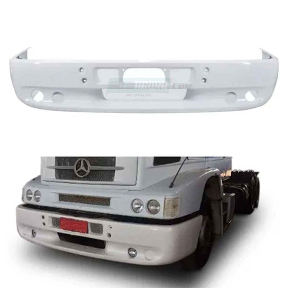 PARACHOQUE DIANTEIRO FIBRA MB 1938 2001... MODERNO - FIBRA (6968800070-AS3339BR-