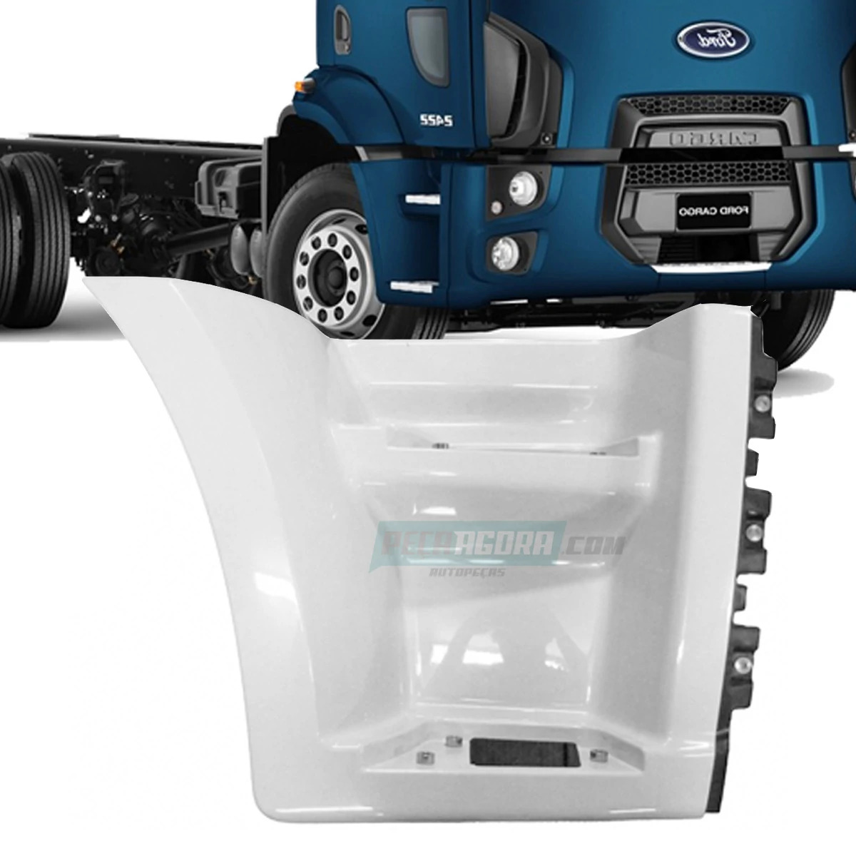 ESTRIBO DUPLO DIR PRIMER FORD CARGO 1719 1723 2423 2429 1319 1519 2012 EM DIANTE