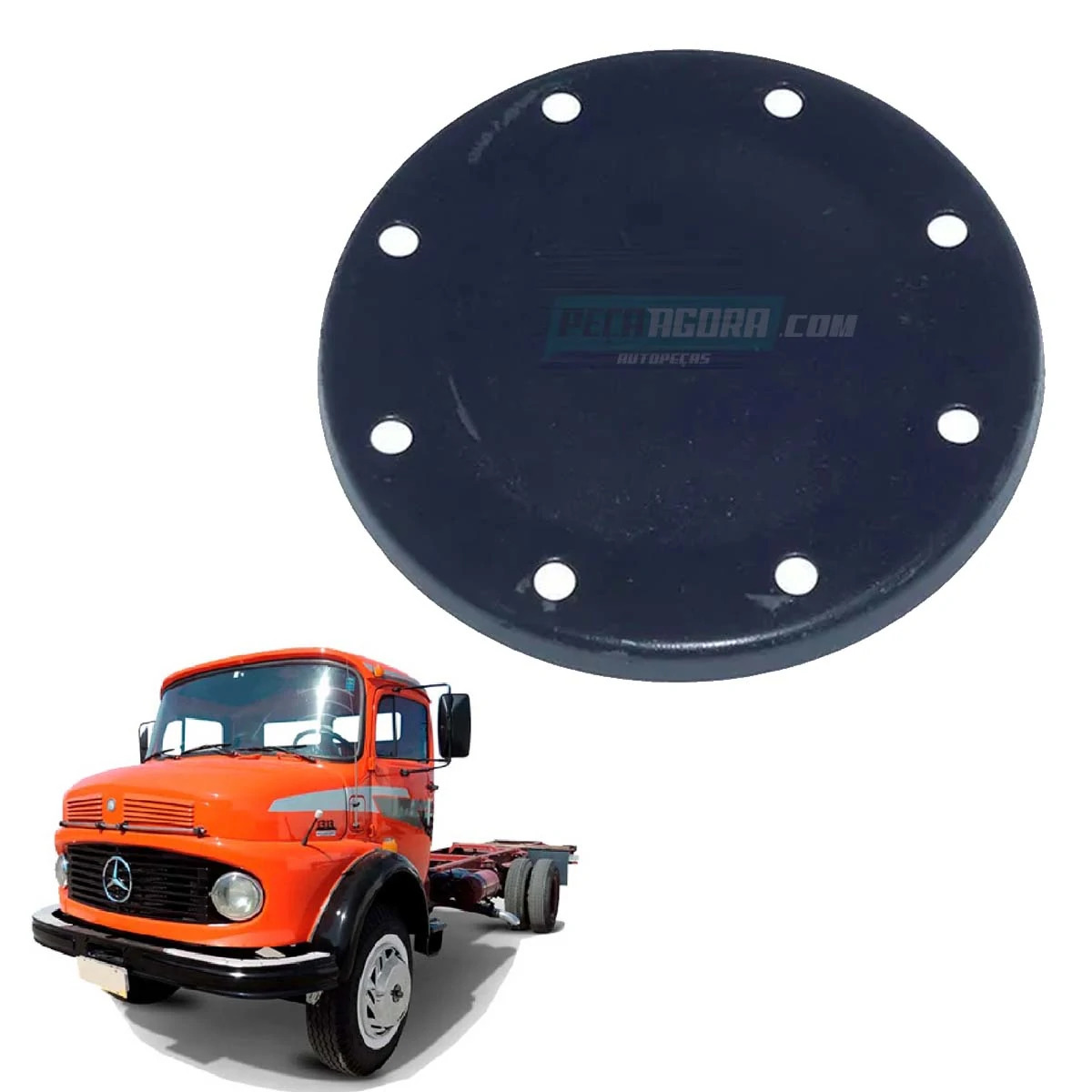 TAMPA CUBO TRASEIRO MB L 1313 1513 2013 2213 O362 (3223560020)