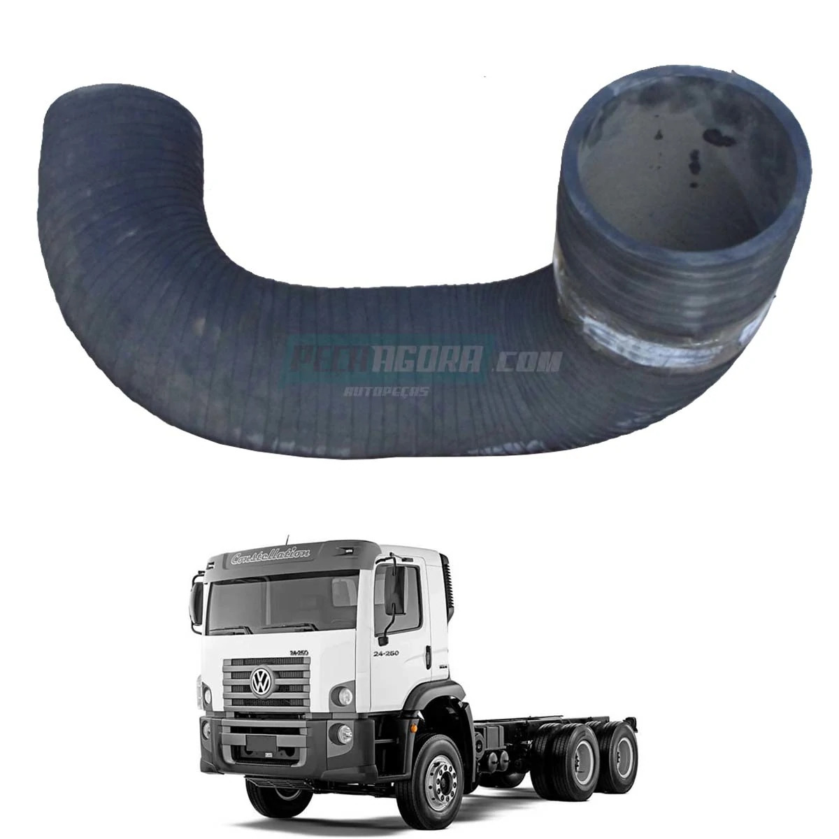 MANGUEIRA CARCACA FILTRO AR VW 17250E 23250E 24250E ANO 2003 EM DIANTE ELETRONIC