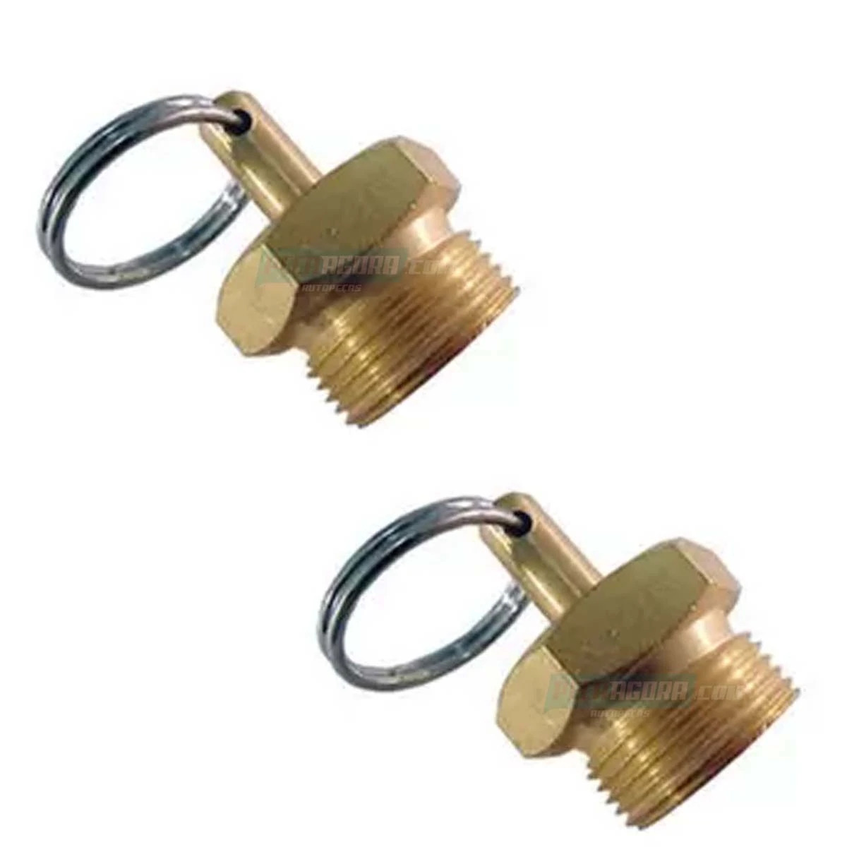 CAIXA 2 VALVULA DRENAGEM MANUAL VW VOLKS TODOS ONIBUS CAMINHOES ROSCA 1/2' NPT (