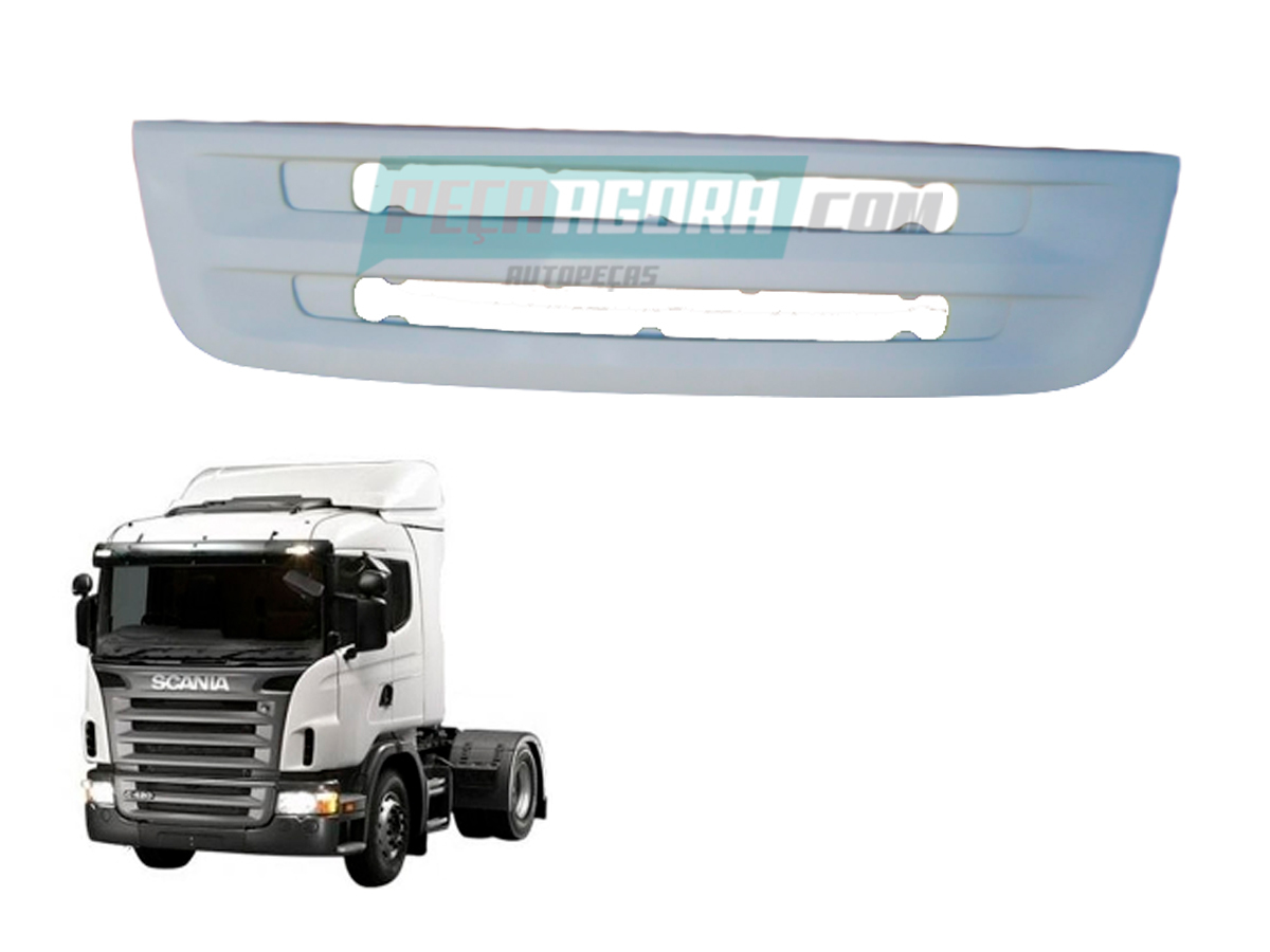 GRADE FRONTAL SCANIA SERIE 5  P G R INFERIOR - FIBRA (1536807-FBC097)