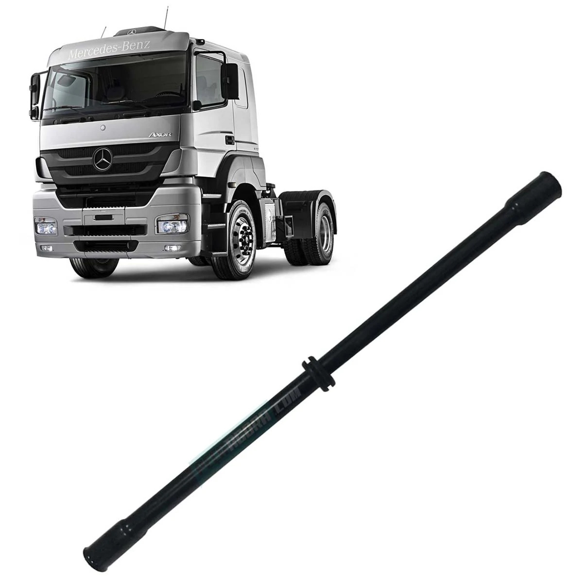 TUBO GUIA VARETA NIVEL OLEO MOTOR MB AXOR OM457LA 2035 2040 2044 3340 3344 (4570