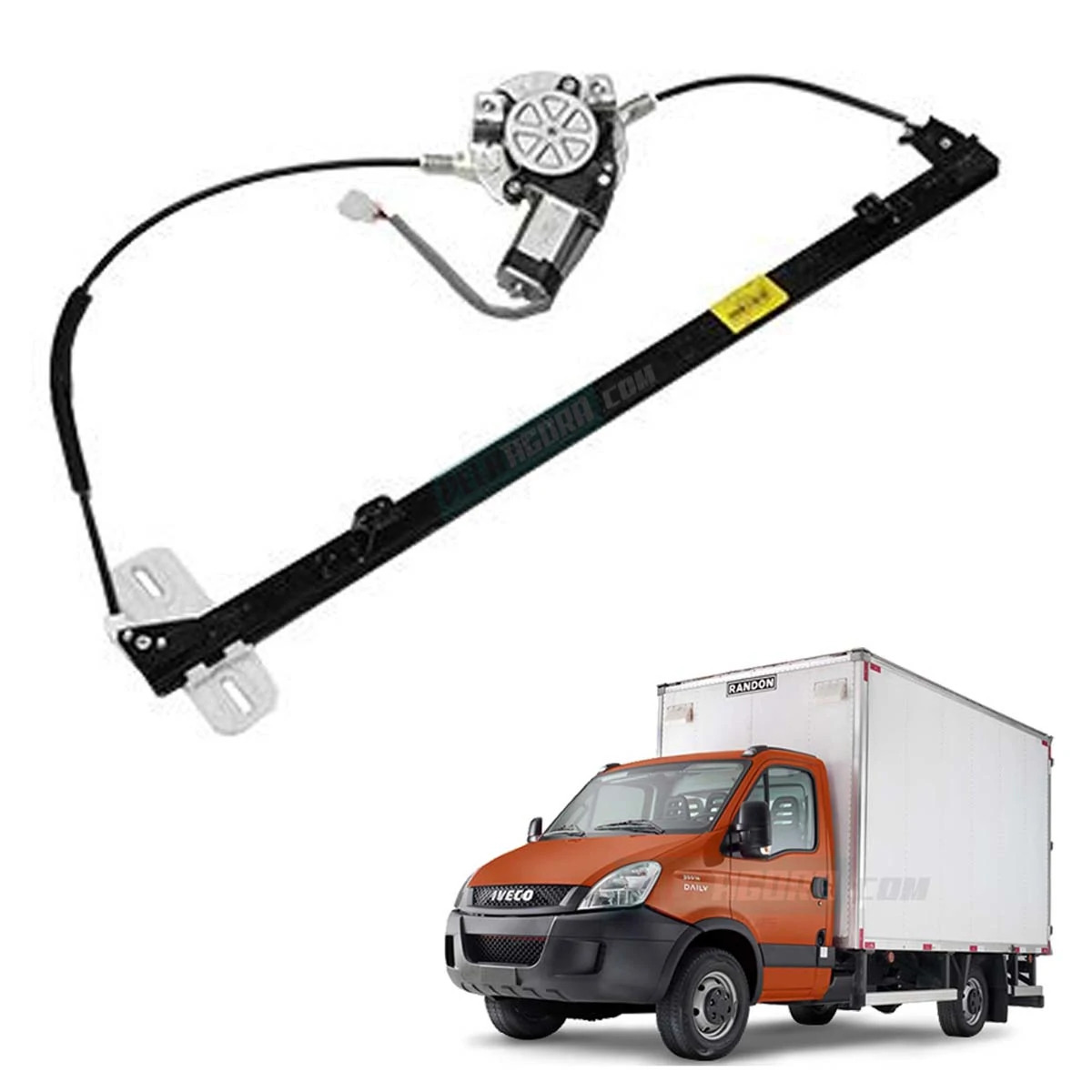 MAQUINA VIDRO ELETRICO 12V DIREITO IVECO DAILY 35S14 45S16 45S17 45C16 45C17 55C