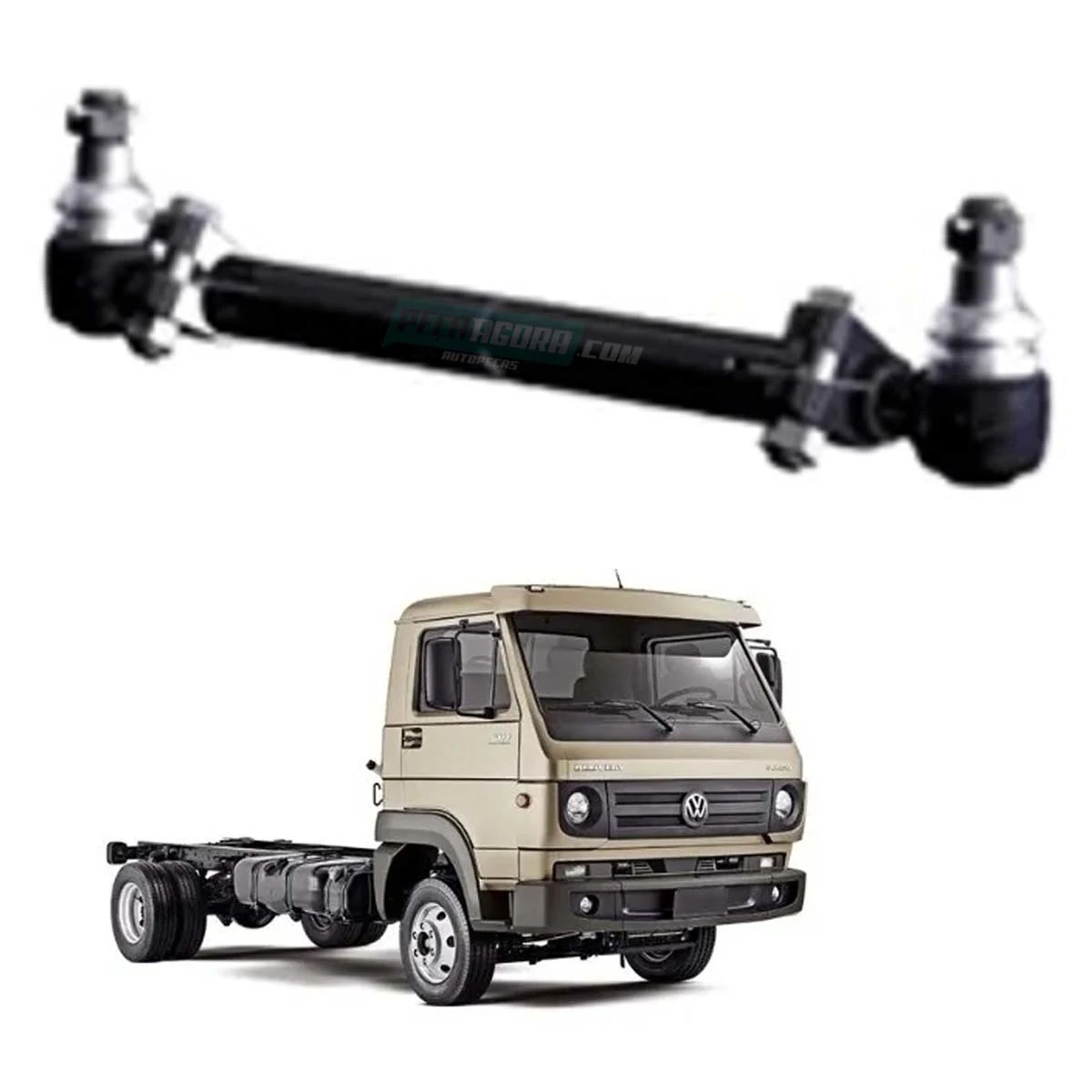 BARRA LIGACAO DIRECAO MOVEL LONGA 1428MM VW 5140 DELIVERY (2P0415801)