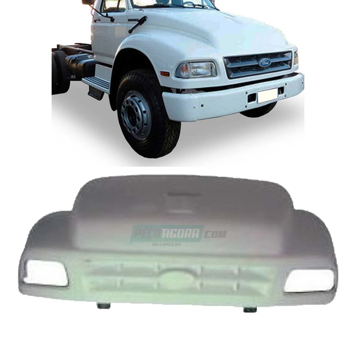 CAPO FRONTAL MOTOR FORD F12000 F14000 1993 A 1998 SAPAO FIBRA  (T75823005-T75823