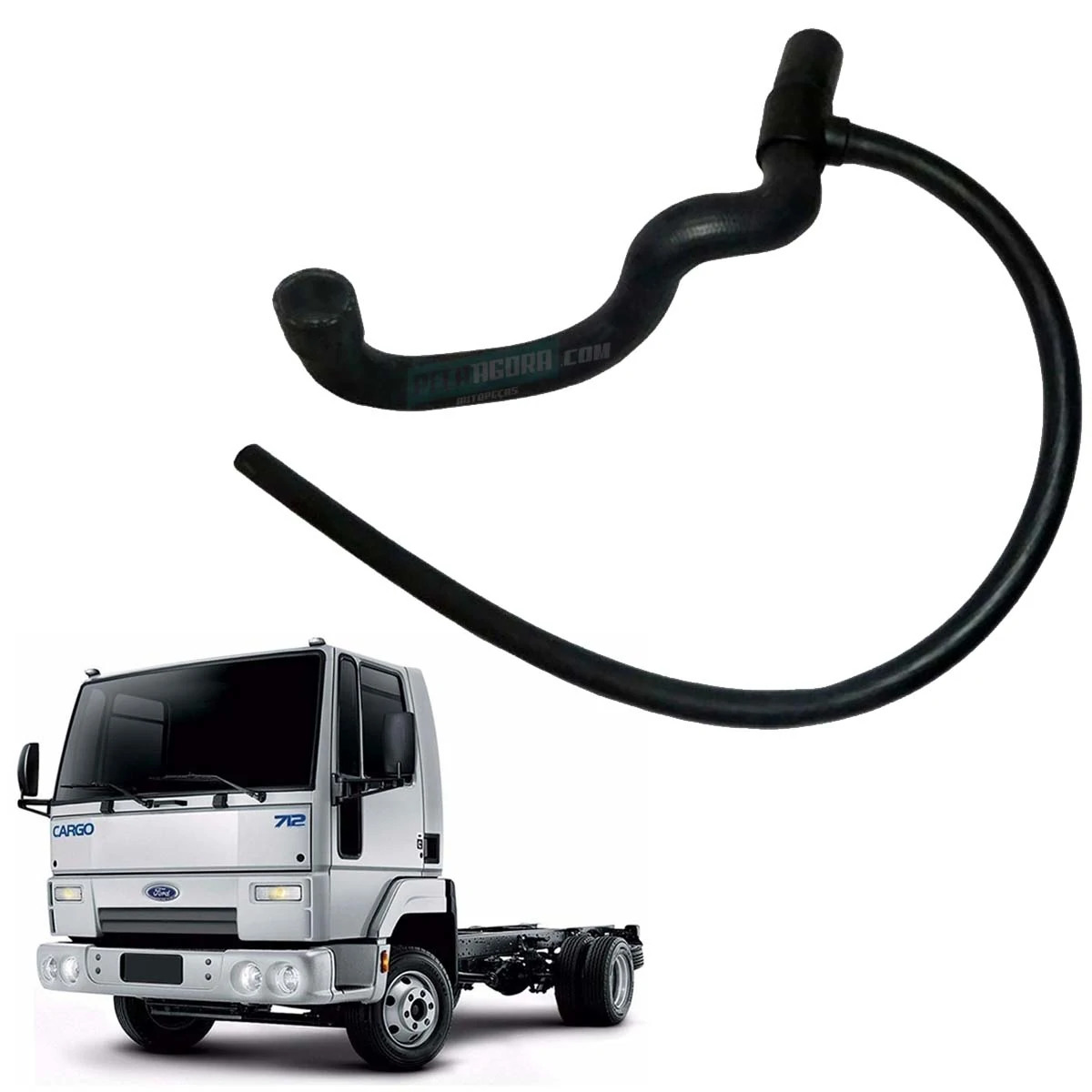 MANGUEIRA INFERIOR RADIADOR FORD CARGO (BF8T8286AA,)