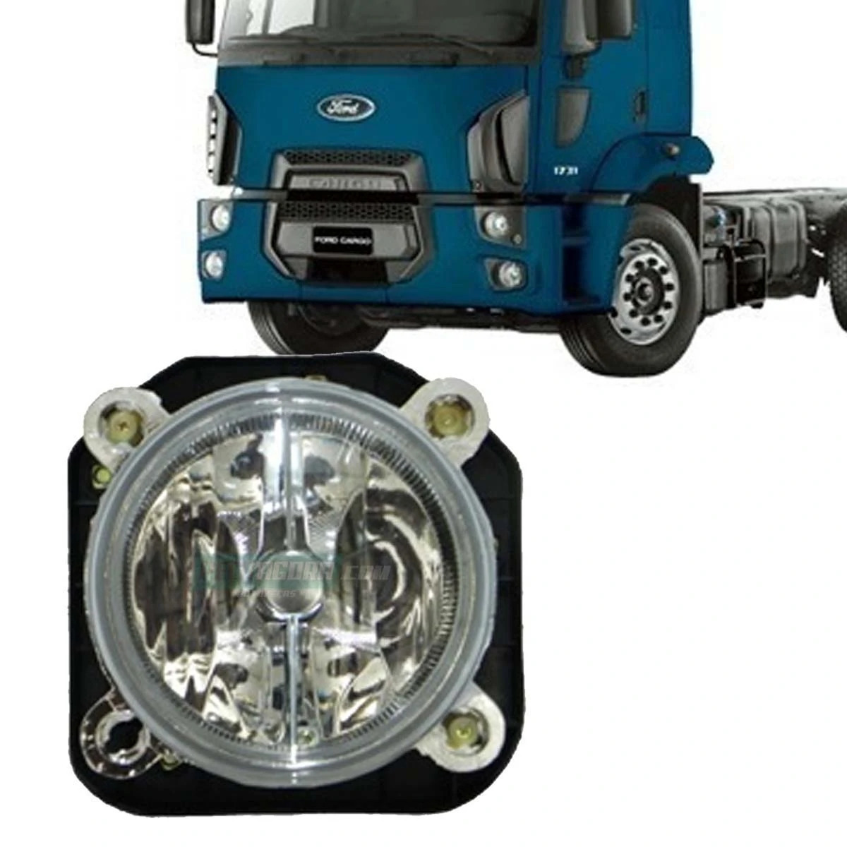 FAROL LUZ ALTA ESQ FORD NOVO CARGO 1317 1517 1717 1319 1519 1719 1722 4X2 (BC451