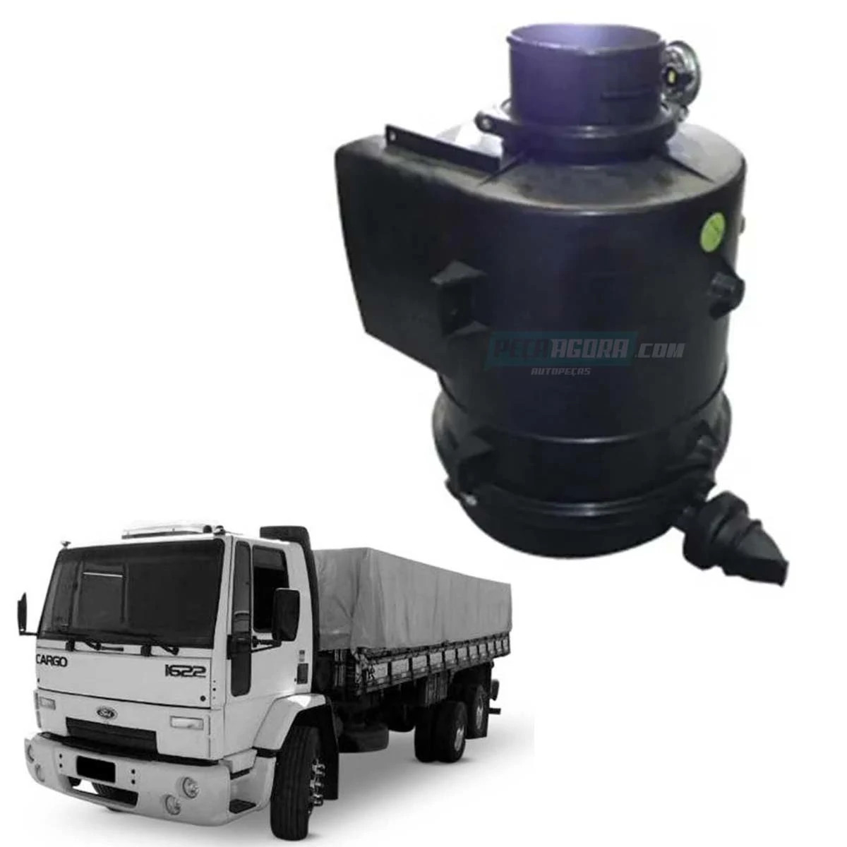 CONJUNTO FILTRO AR MOTOR COMPLETO FORD CARGO 1622 1722 2422 3222 4030 4031 4331 