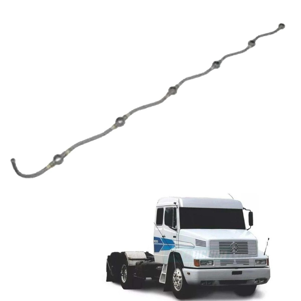 TUBO RETORNO AGUA MB 1935 1941 OM447 MERCEDES BENZ (4762000058)