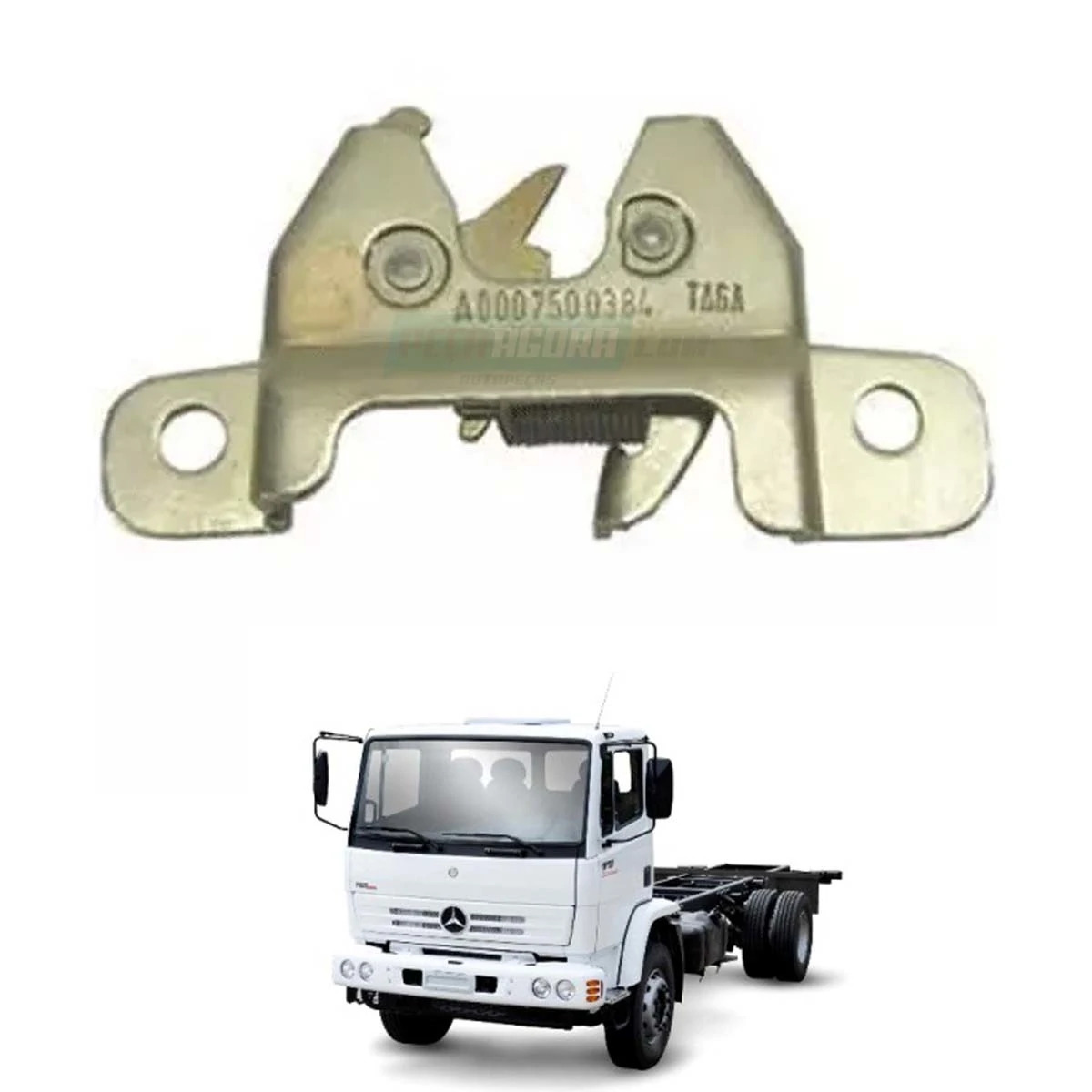 FECHADURA DO CAPO MB 1418 1718 1721 ATEGO MERCEDES BENZ (0007500384)