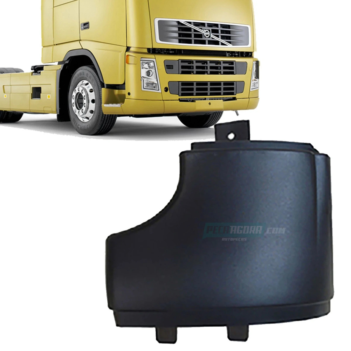 ACABAMENTO PARACHOQUE DIR VOLVO FH FM TODOS 2004 A 2014 (20453677_)