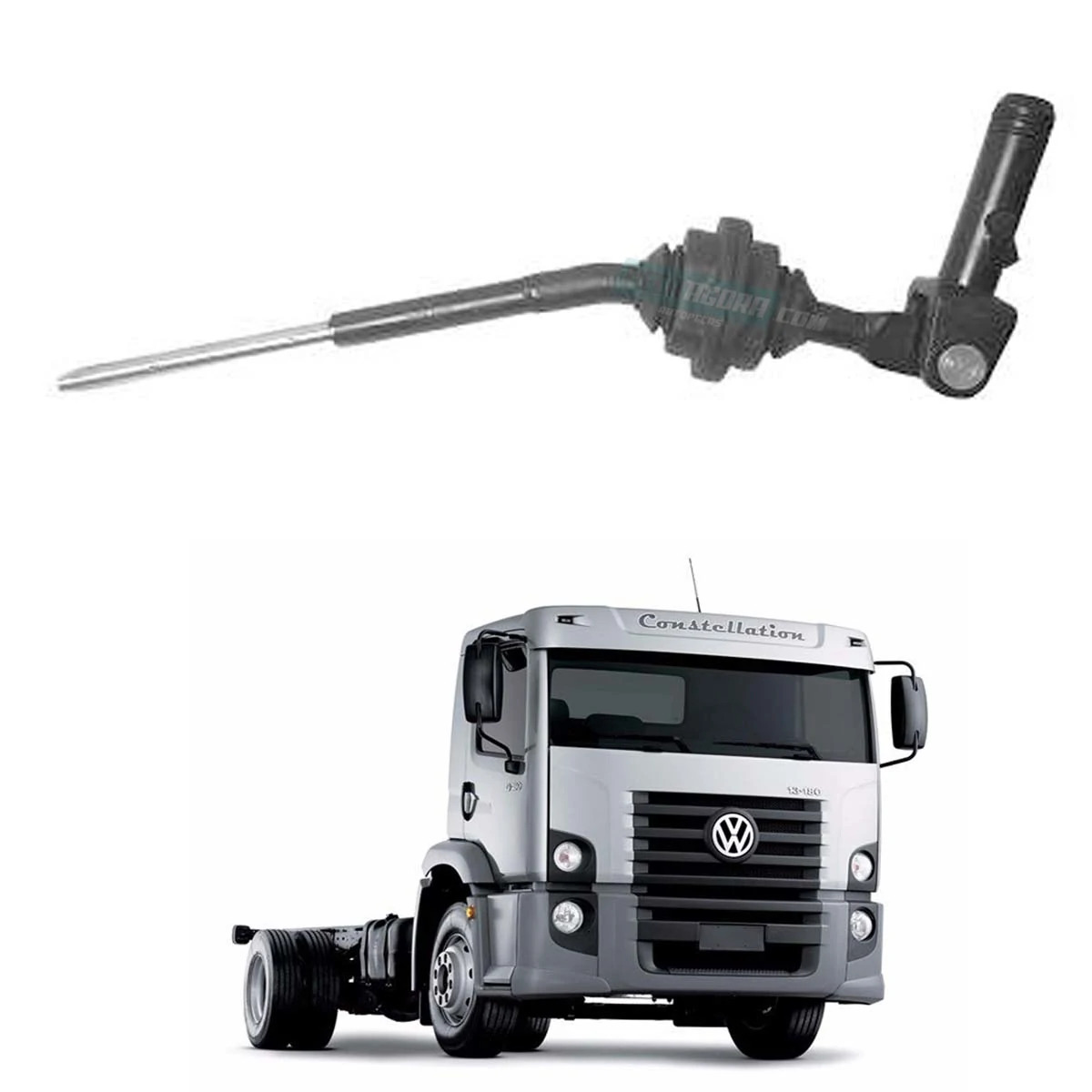 ALAVANCA PARCIAL MUDANCA CAMBIO VW CONSTELLATION 26260 31260 31320E 31370E (2S27