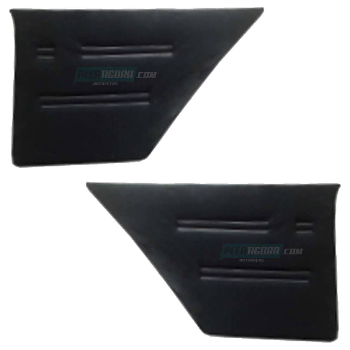 PAR FORRO LATERAL TRASEIRO PRETO PASSAT 3 PORTAS 74 A 78 (M315016)