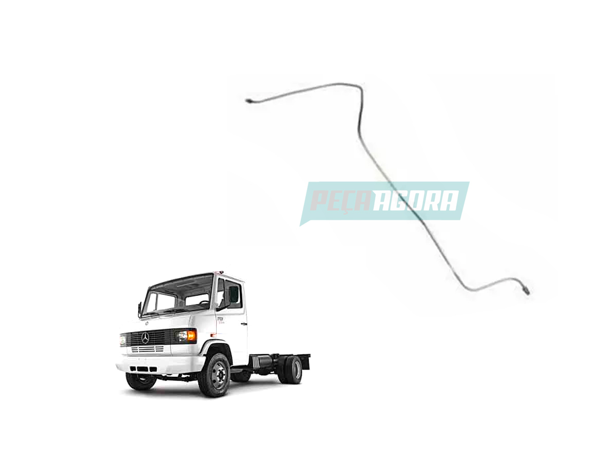 CANO FREIO TRASEIRO LE ESQUERDO MB 710 712 715 LO812 LO813D LO814 LO712 L913D 91