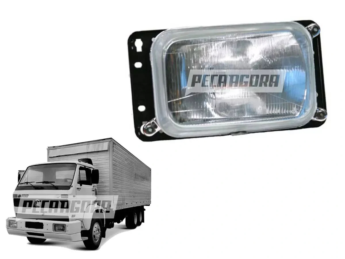 FAROL H4 LE SUPORTE ACO VW 12140 12170 12180 14150 14170 14200 14220 16170 16200