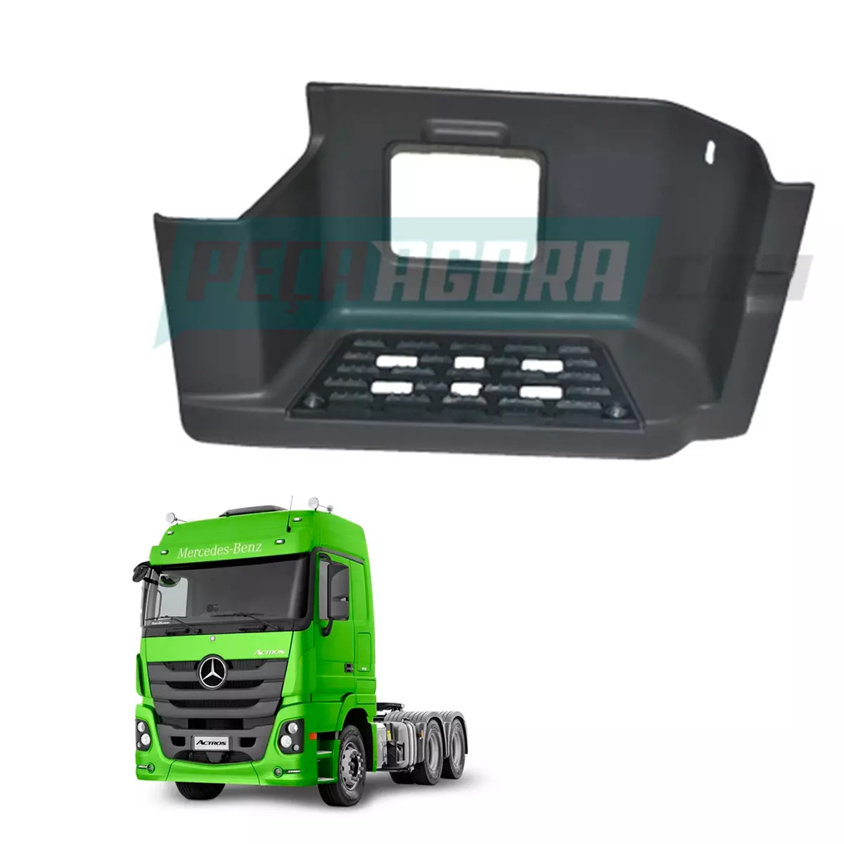 ESTRIBO LD DIREITO MB ACTROS TETO BAIXO (9438800701)