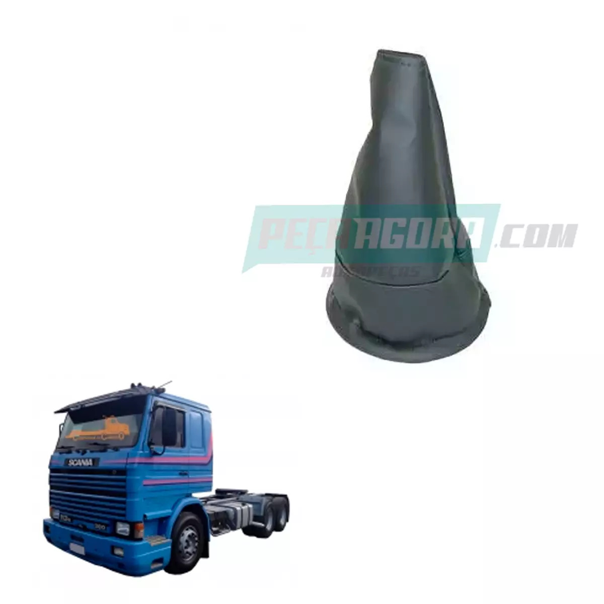 GUARDA PO ALAVANCA CAMBIO PARA SCANIA R112 R113 R143 (385043)