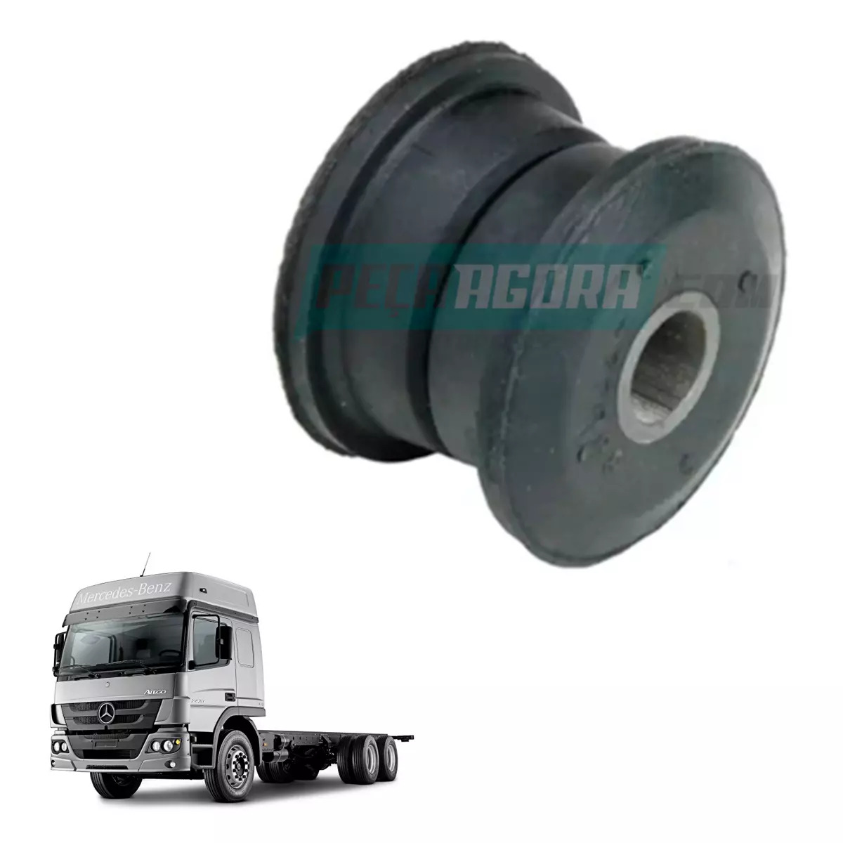 COXIM BARRA ESTABILIZADORA DIANTEIRA BIPARTIDO COM BUCHA MB ATEGO TODOS (3183200