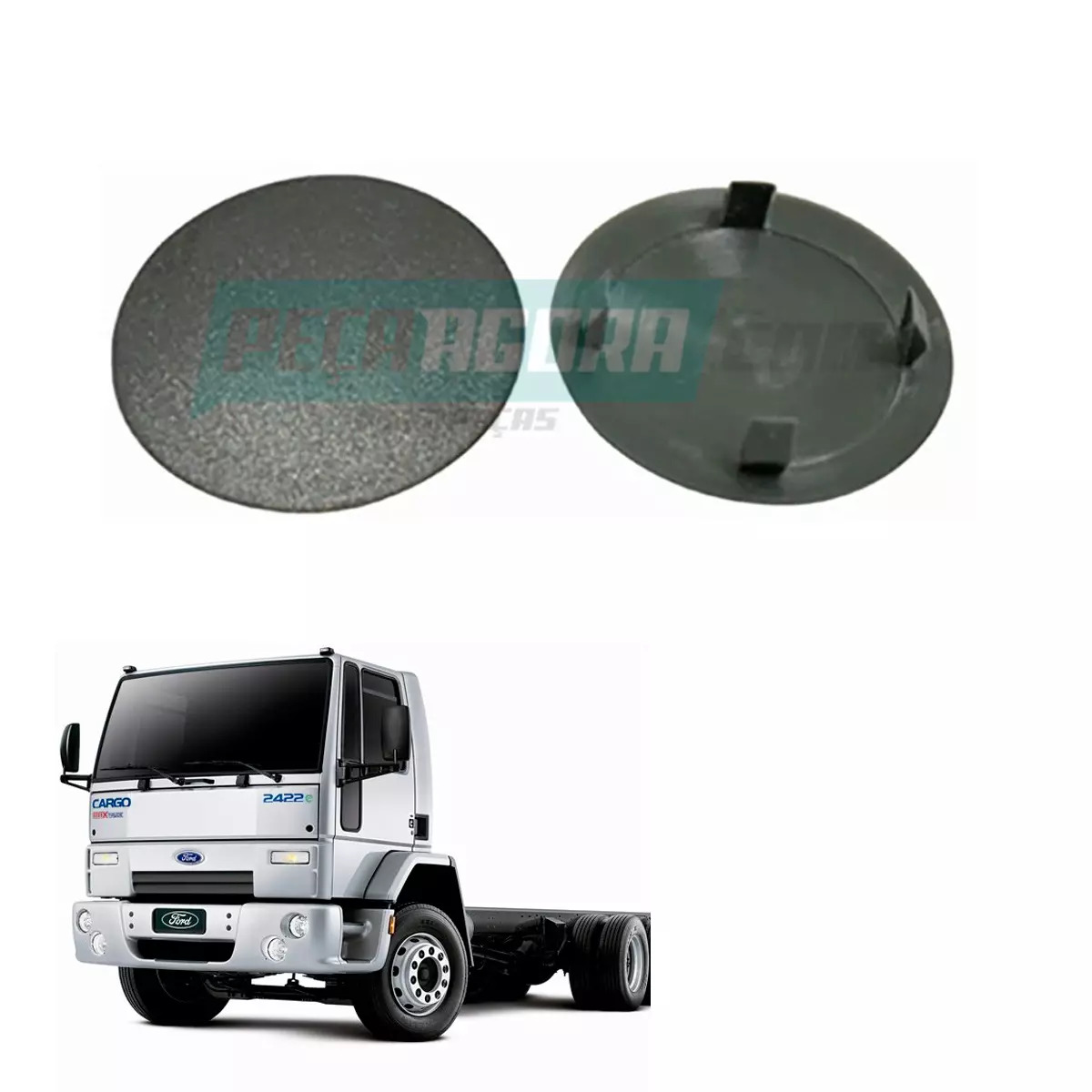 TAMPAO COLUNA PORTA FORD CARGO 1986 A 2011 TODOS MODELOS (TJG831449.)