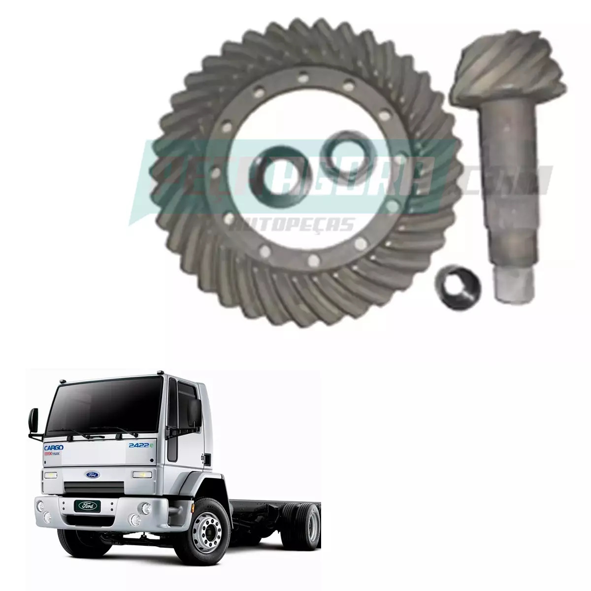 COROA  E PINHAO 37X8 ANTERIOR RD23145 RD145 RAT4,63 NOVO CARGO 2422 2425 2622 26