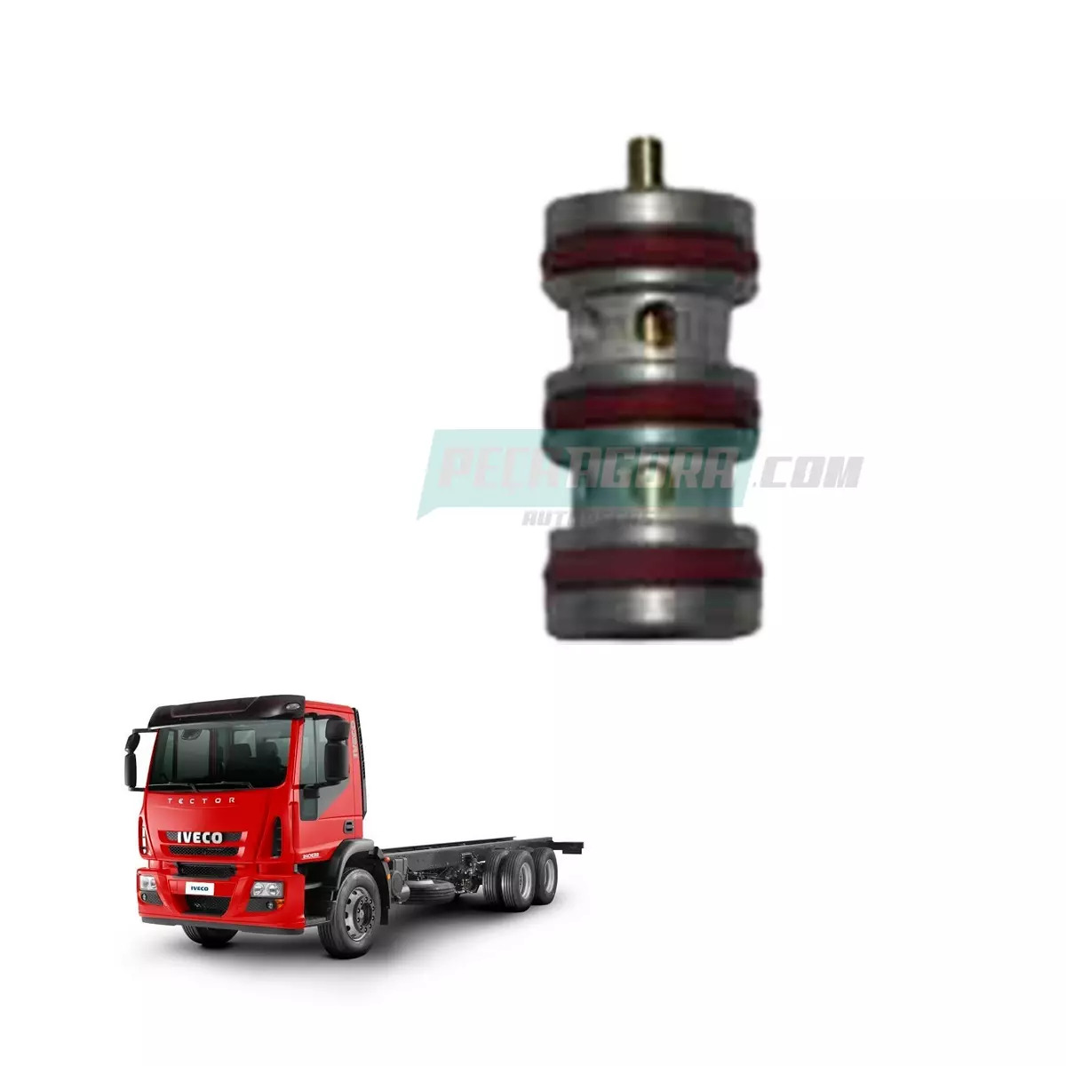 EMBOLO VALVULA ALTA BAIXA RT 8908 PARA IVECO TECTOR VW FORD EURO CARGO (TJG31155