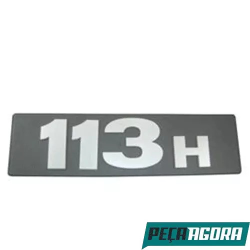 EMBLEMA LETREIRO 113H PARA SCANIA 113H (384112])