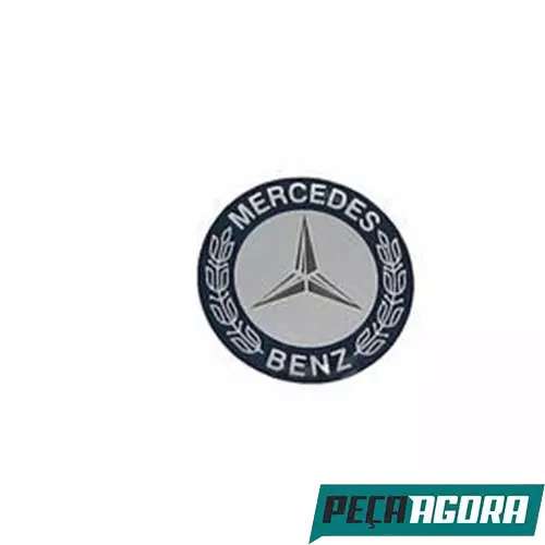 EMBLEMA CAFE ADESIVO 55MM MERCEDES BENZ L E 1418 1214 1620 (6948807088])