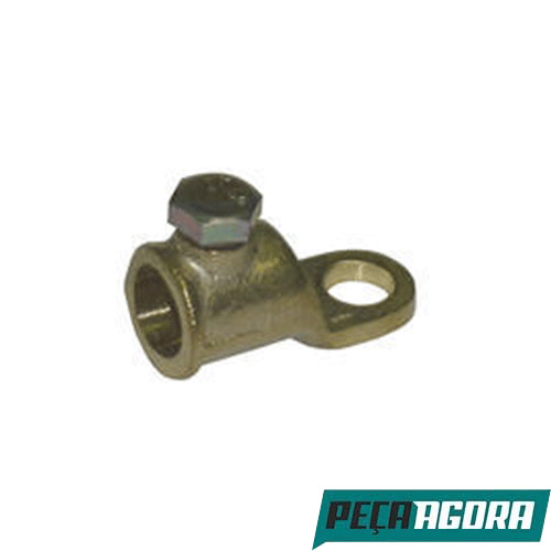 CAIXA 5 TERMINAL BATENTE NEGATIVO PEQUENO CABO 10MM MERCEDES BENZ (CX.0455400231