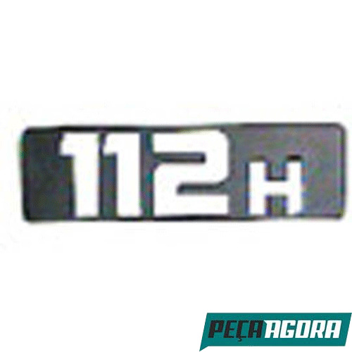 EMBLEMA LETRA PARA SCANIA 112H (306498,)