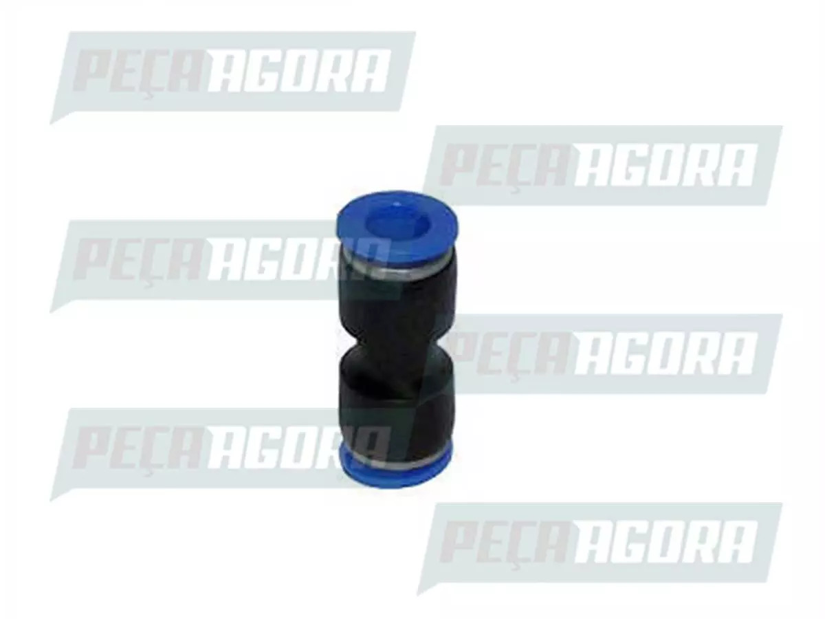 CAIXA 10 CONEXAO EMENDA 3 8 PLASTICA TUBO NYLON MB MERCEDES BENZ TODOS 3 8  (CX.