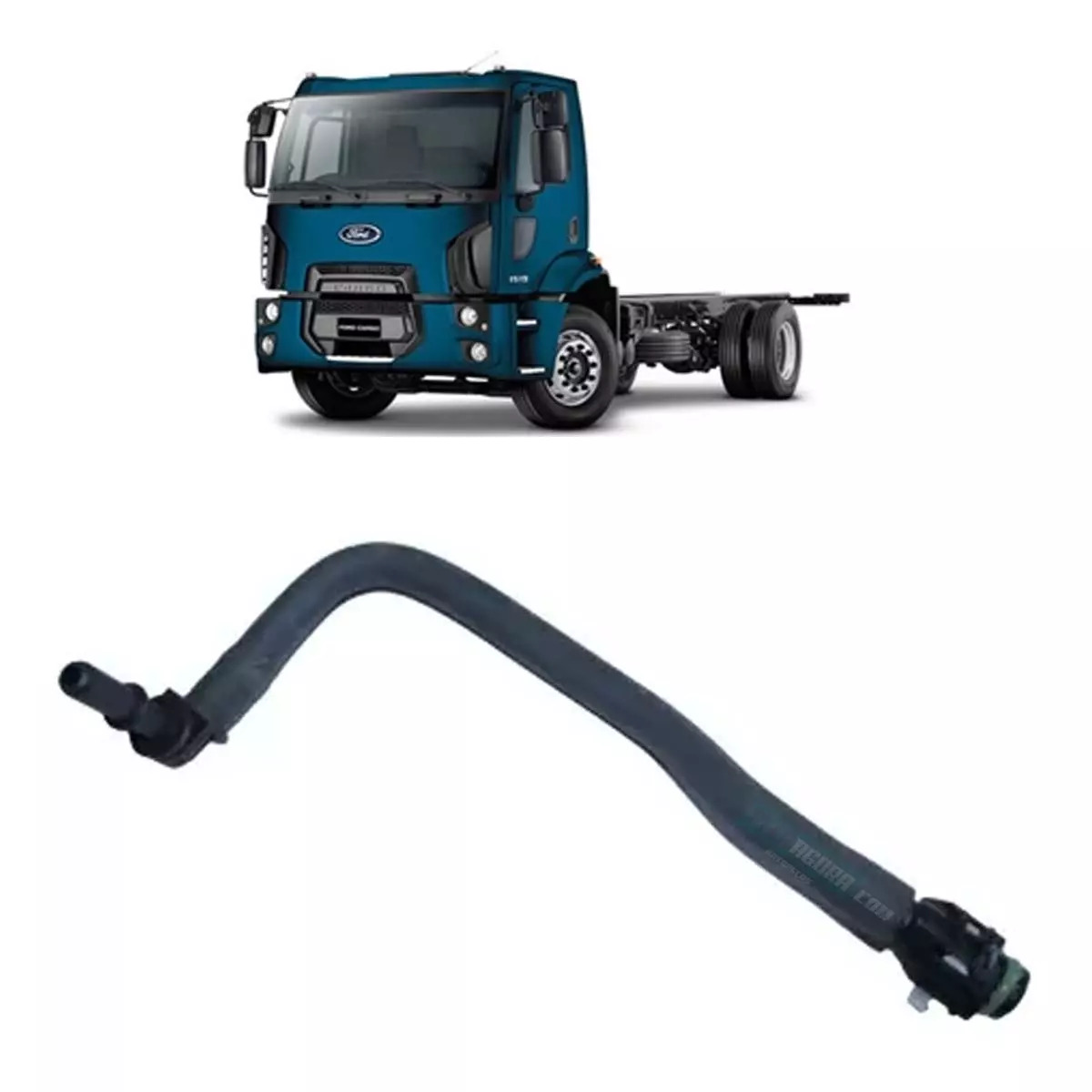 TUBO COMBUSTIVEL MOTOR CUMMINS FORD NOVO CARGO 1317 4X2 1517 4X2 1717 4X2 2011 A