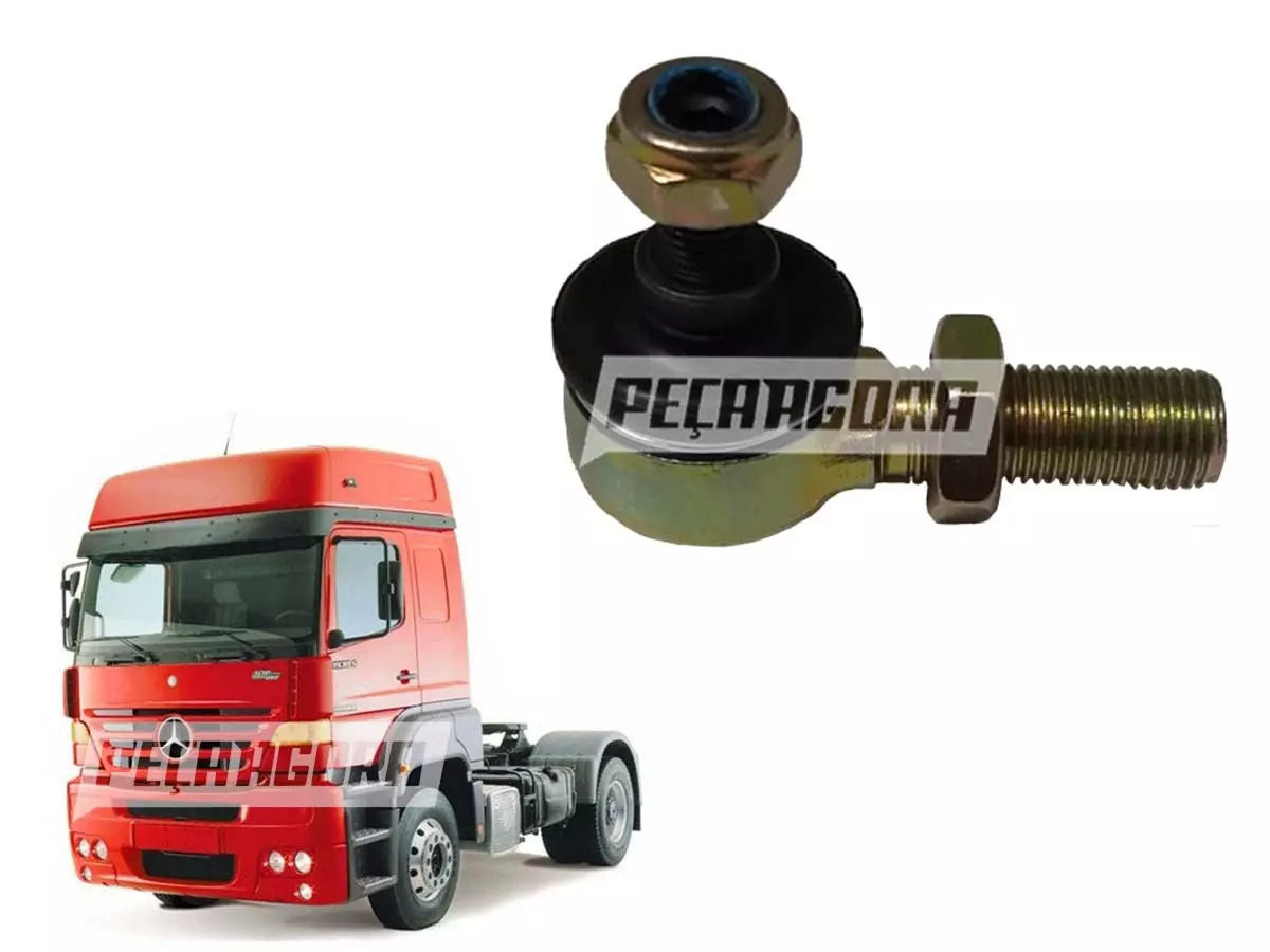 CAIXA 2 TERMINAL TIRANTE CAMBIO PINO 10X1.5MM MB   1938S 1933 AXOR DIREITO  (CX.