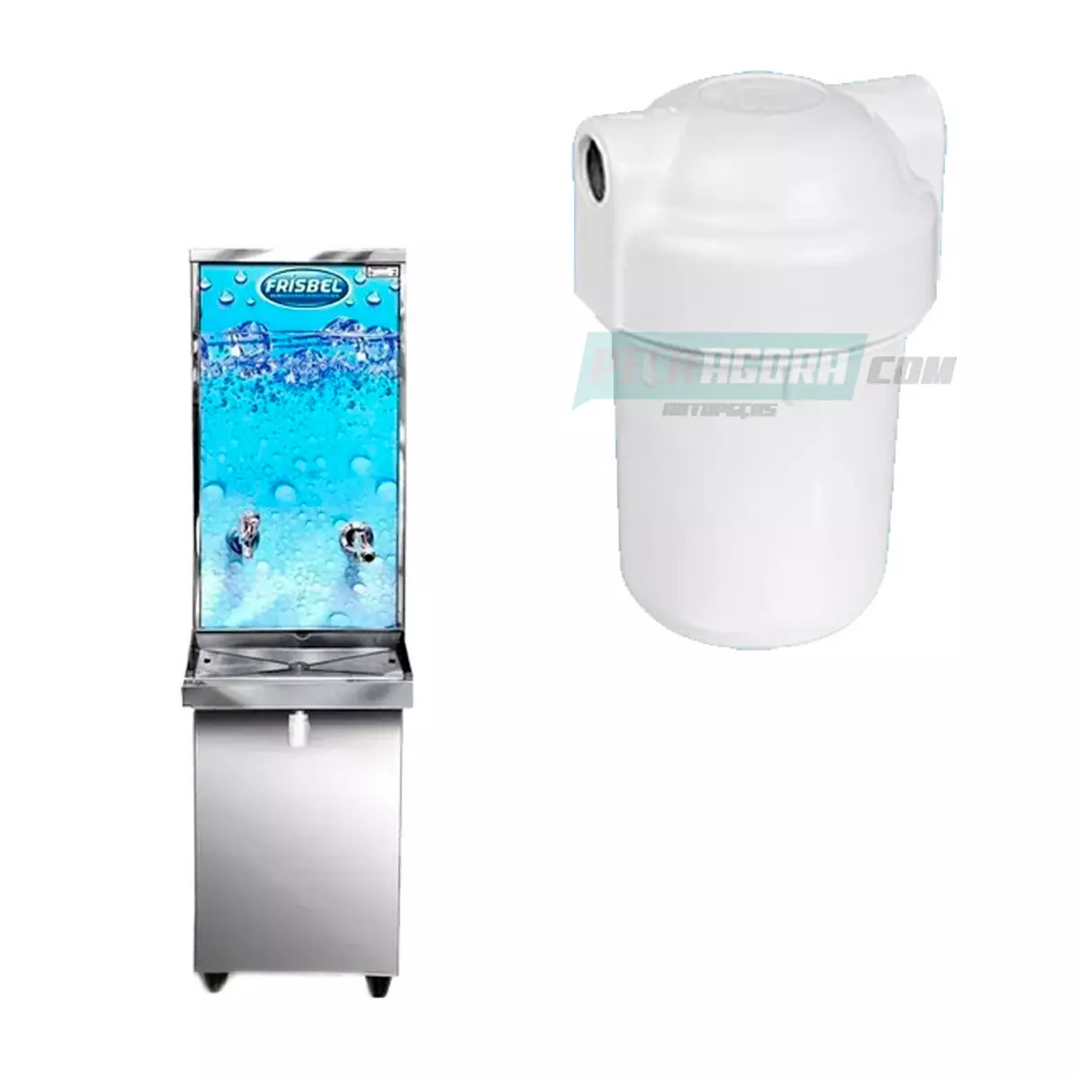 FILTRO COMPLETO PARA BEBEDOURO FRISBELL COM ELEMENTO (569FCBE.)