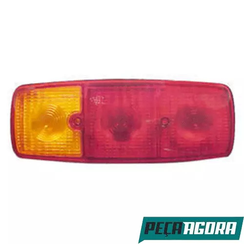  LENTE LANTERNA TRASEIRA RETANGULAR MB L 1929 1932 (0085440090-PL05170005)