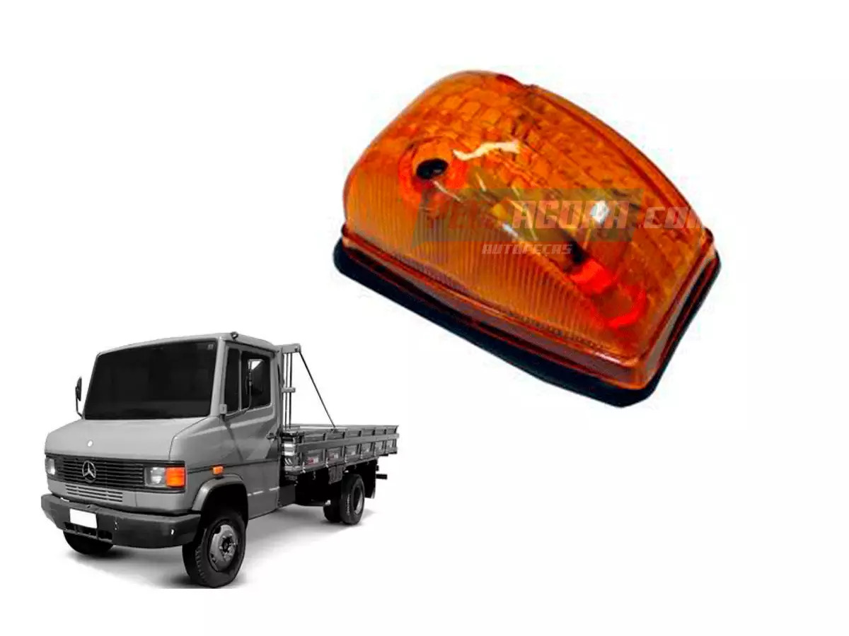  LANTERNA PISCA AMARELO MB 608 755 MERCEDES BENZ  PARA SCANIA 111 (3088220120])